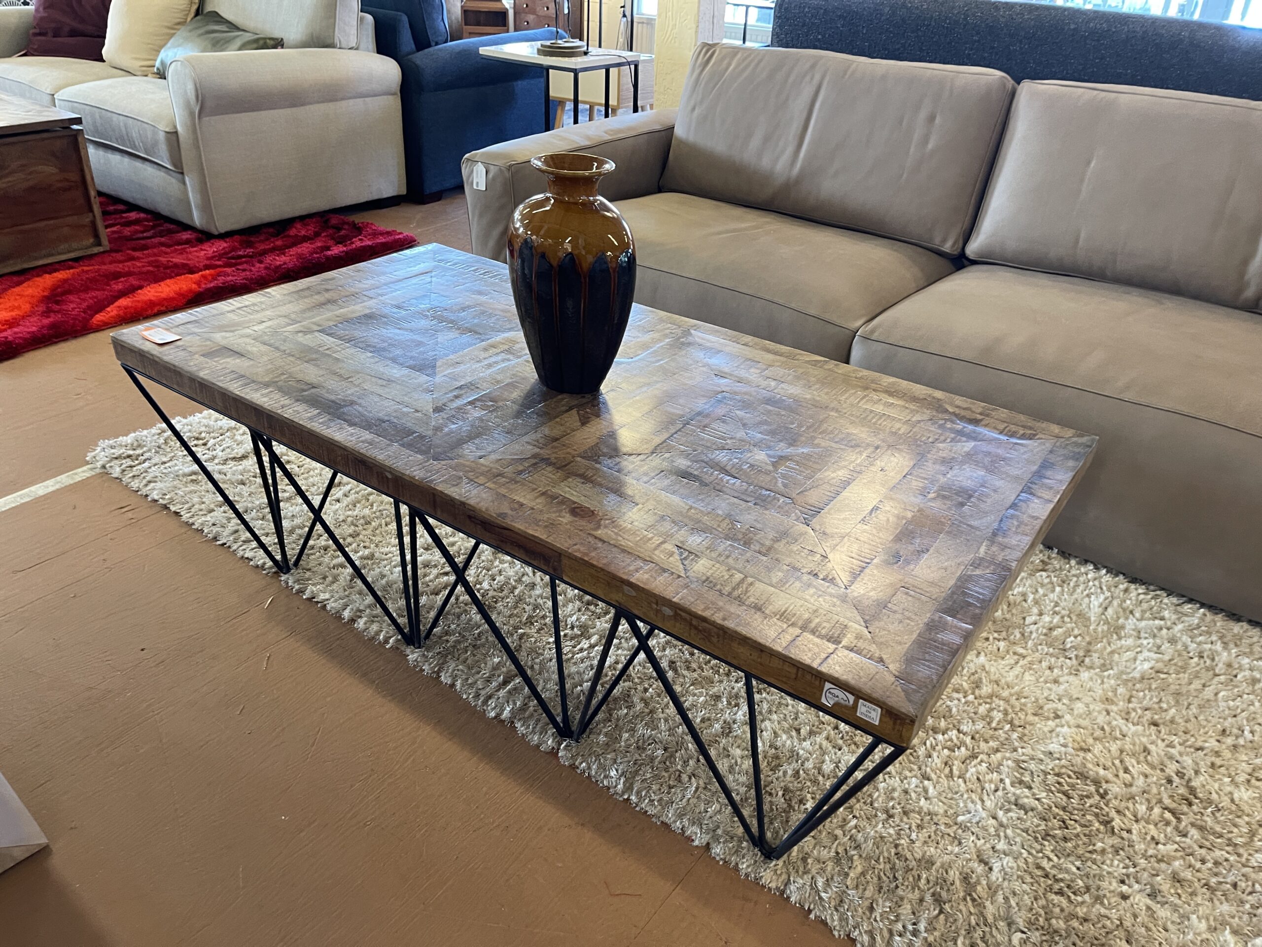 hairpin web coffee table