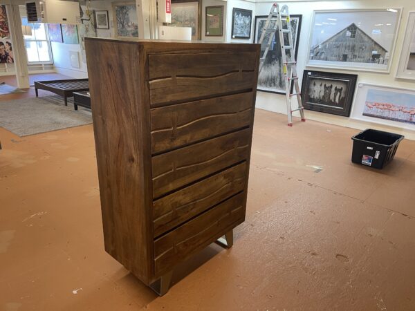 live edge highboy