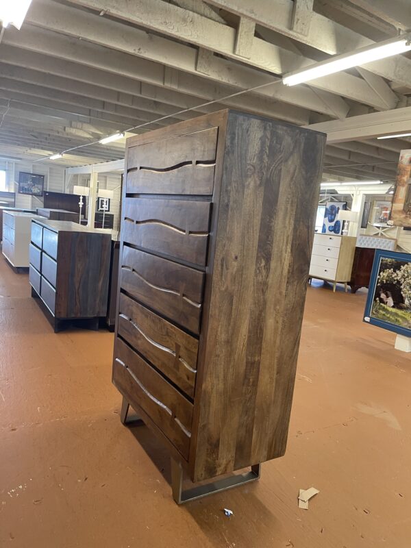 live edge highboy