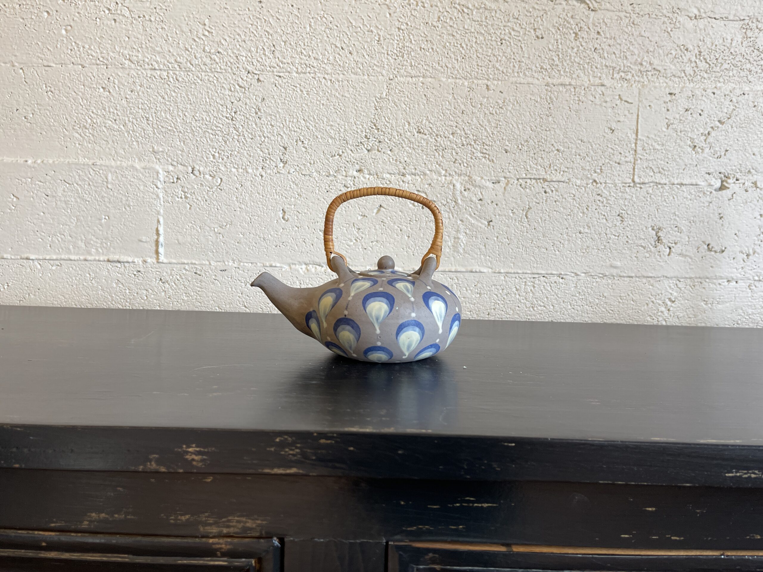 clay japanese teapot