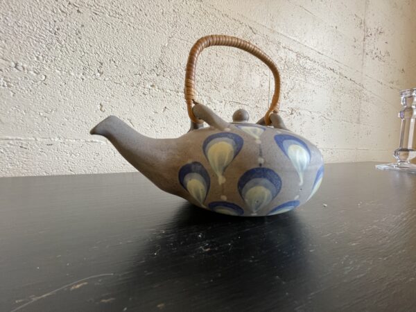 clay japanese teapot